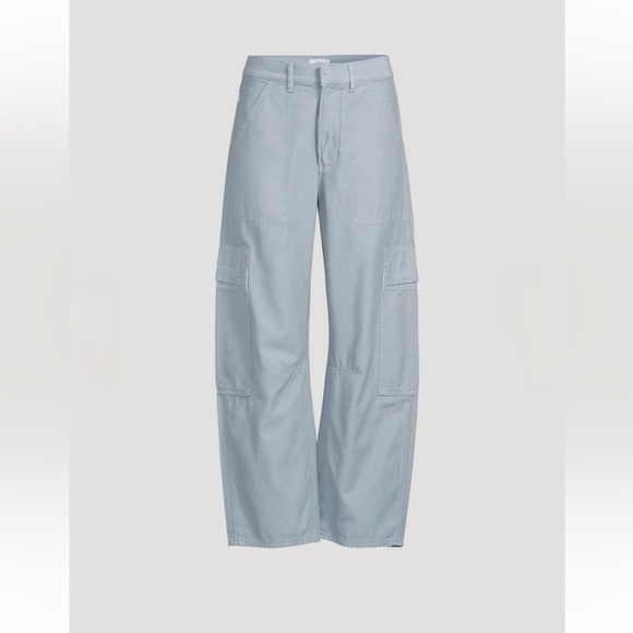 CITIZENS OF HUMANITY Marcelle Cargo Pants in Color Hematite - Retail Price $368 - Picture 4 of 7